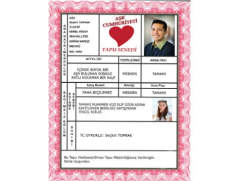 Aşk Cumhuriyeti Tapusu