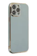 Newface İphone 14 Pro Kılıf Volet Silikon - Açık Yeşil