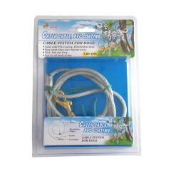 Percell Köpek Bahçe Bağlama Çelik Halat 1,5 Metre*77Kg