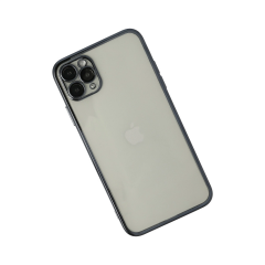 İphone 11 Pro Kılıf Razer Lensli Silikon - Siyah