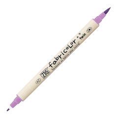 Fabricolor Twin - Çift Uçlu Kumaş Kalemi - Light Violet