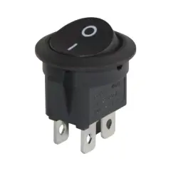 Powermaster Yuvarlak 4 Pinli Işıksız On-off Anahtar Ic-133-4