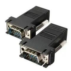 Powermaster Vga Extender Rj45 Cat5/cat6/cat7 Uzatıcı Çevirici (2'li Paket)