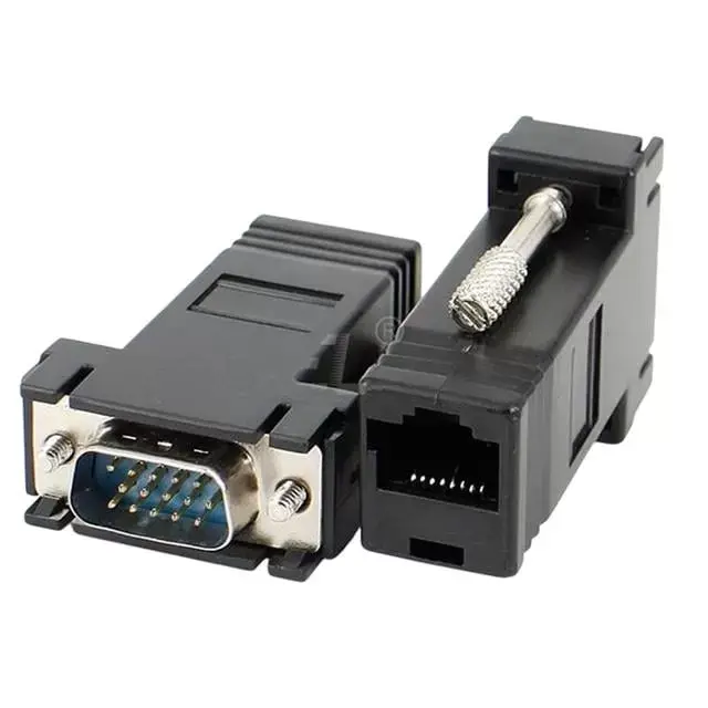 Powermaster Vga Extender Rj45 Cat5/cat6/cat7 Uzatıcı Çevirici (2'li Paket)