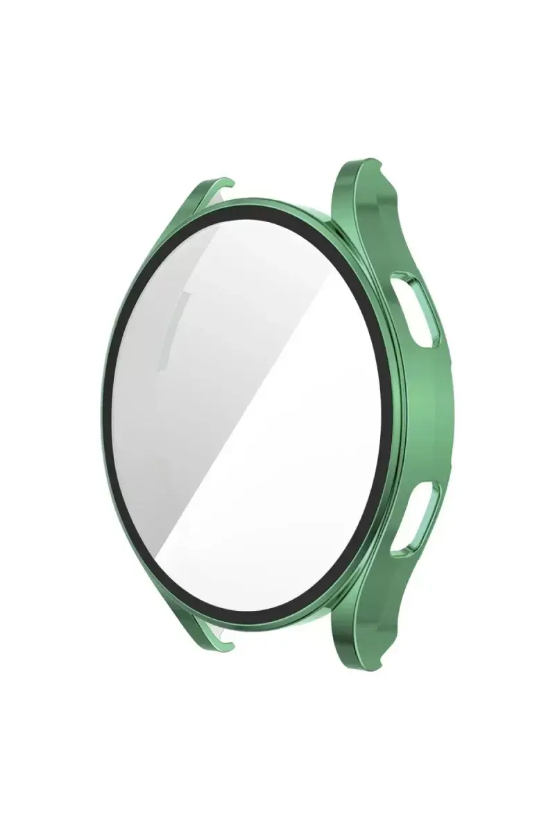 Newface Watch 5 44mm Wall Camlı Kasa Ekran Koruyucu - Koyu Yeşil