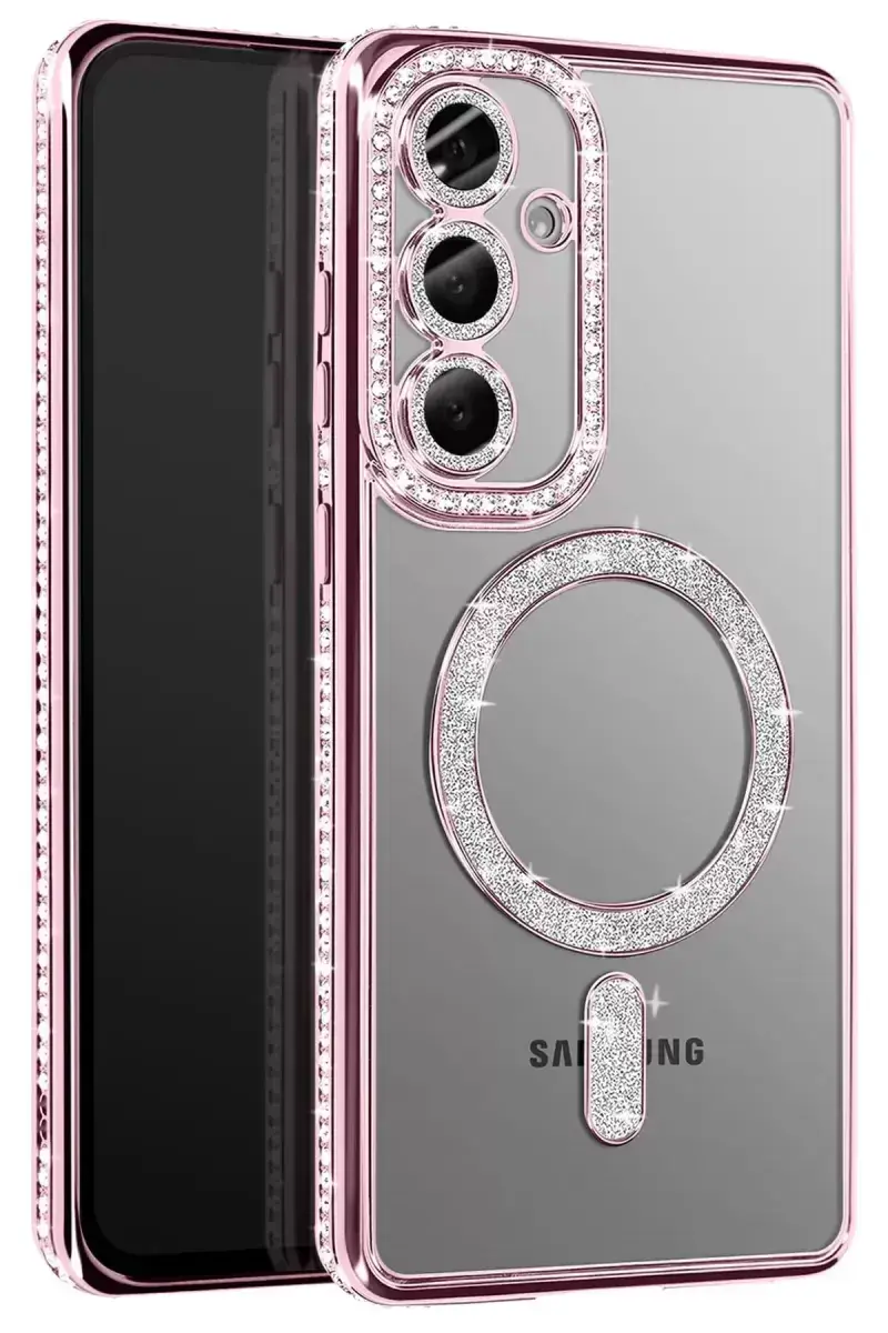 Joko Samsung Galaxy S26 Plus Joke Simli Magneticsafe Kılıf - Pembe