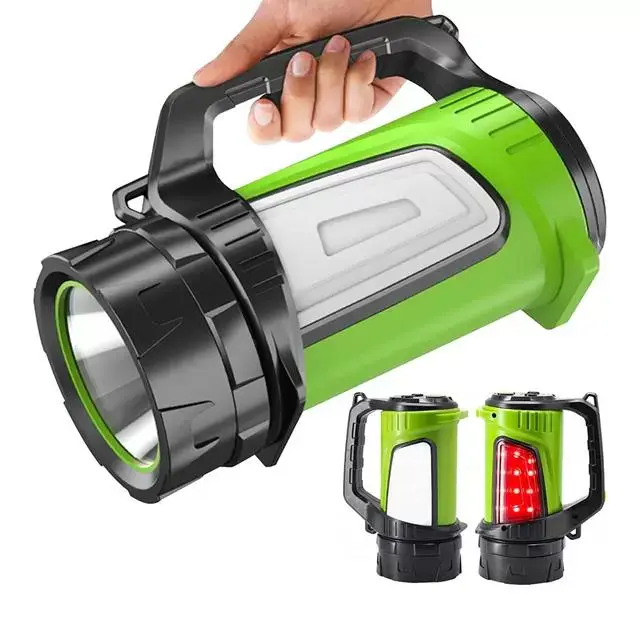 Powermaster Şarjlı Ledli Uzun Menzilli Kamp Tipi Işıldak Fener  Js-881b