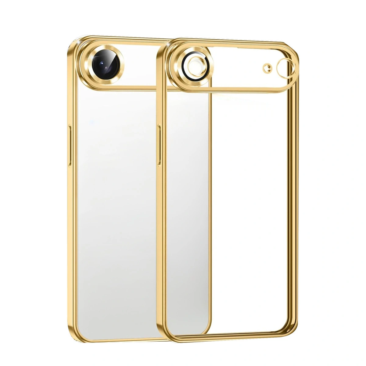 İphone 17 Air Razer Lensli Silikon - Gold