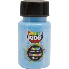 Funny Kids Glow in The Dark Hayalet Boya - Mavi
