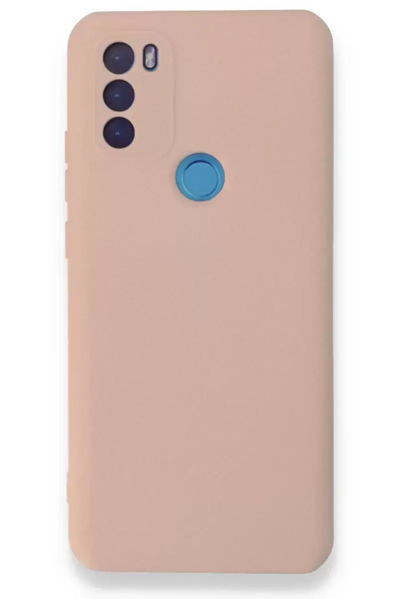 Newface General Mobile Gm 21 Plus Kılıf Nano İçi Kadife Silikon - Pudra