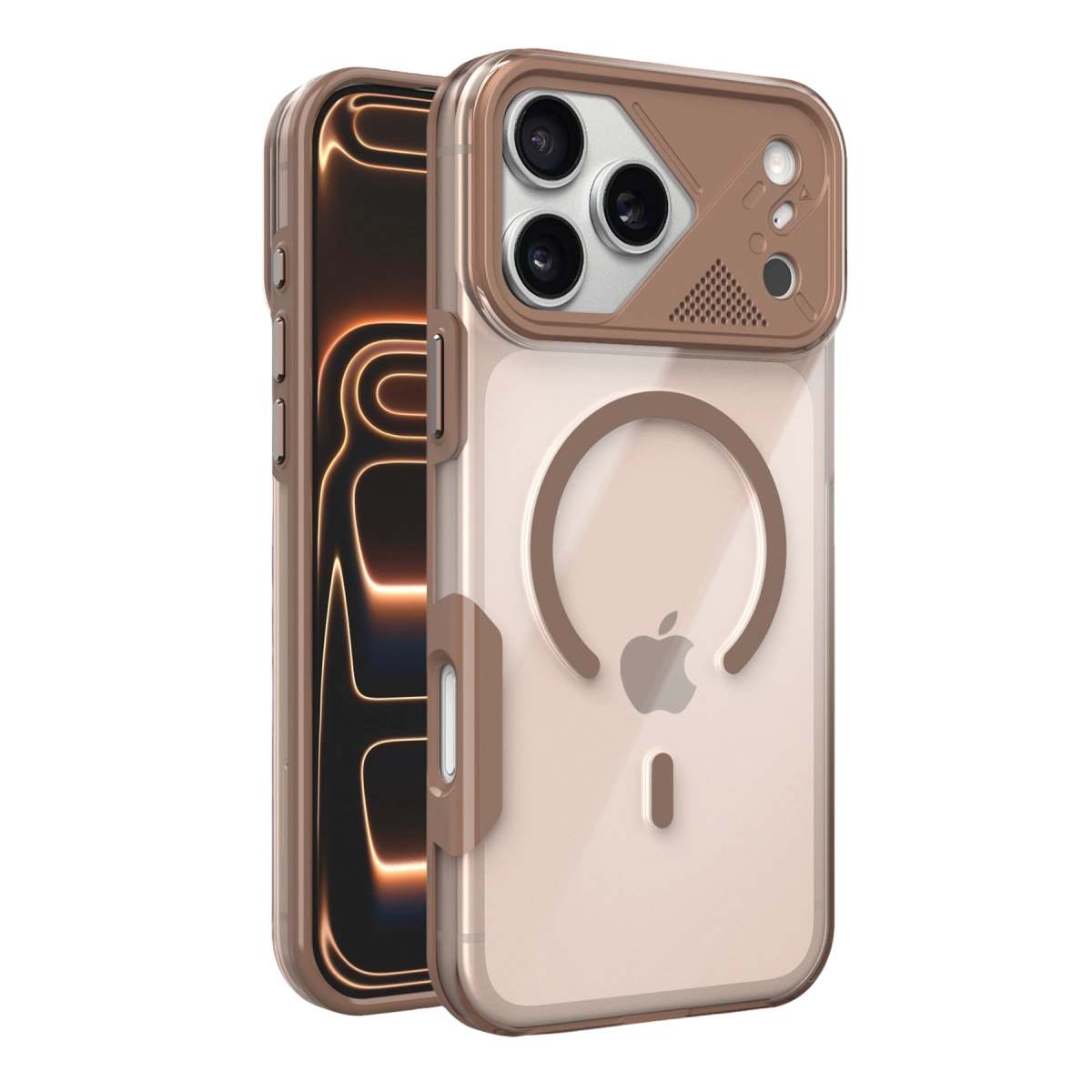 Joko  İphone 17 Pro Zinko Magsafe Kapak - Çöl Titanyum