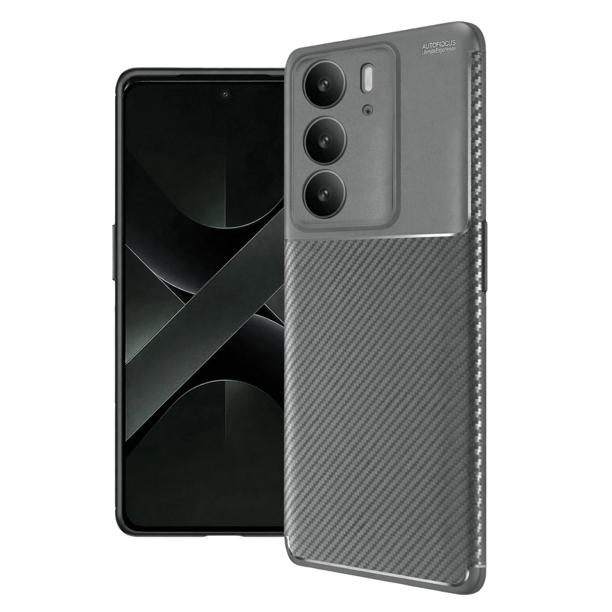 Realme C75 4g Auto Focus Karbon Kapak - Gri