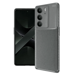 Realme C75 4g Auto Focus Karbon Kapak - Gri