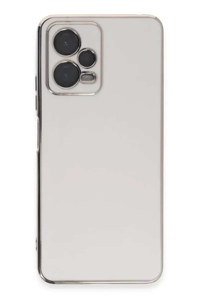 Newface Xiaomi Poco X5 5g Kılıf Volet Silikon - Beyaz