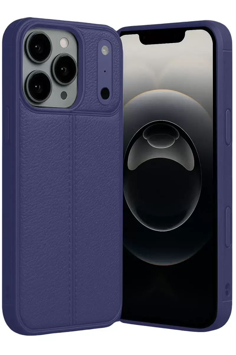 Newface Apple İphone 17 Pro Max Auto Focus Kapak - Lacivert