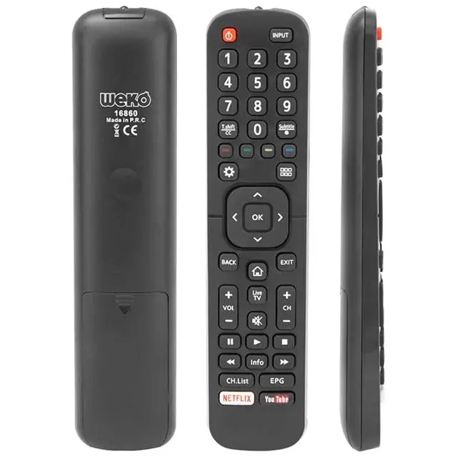 Hisense Netflix-youtube Tuşlu Lcd Led Tv Kumandası