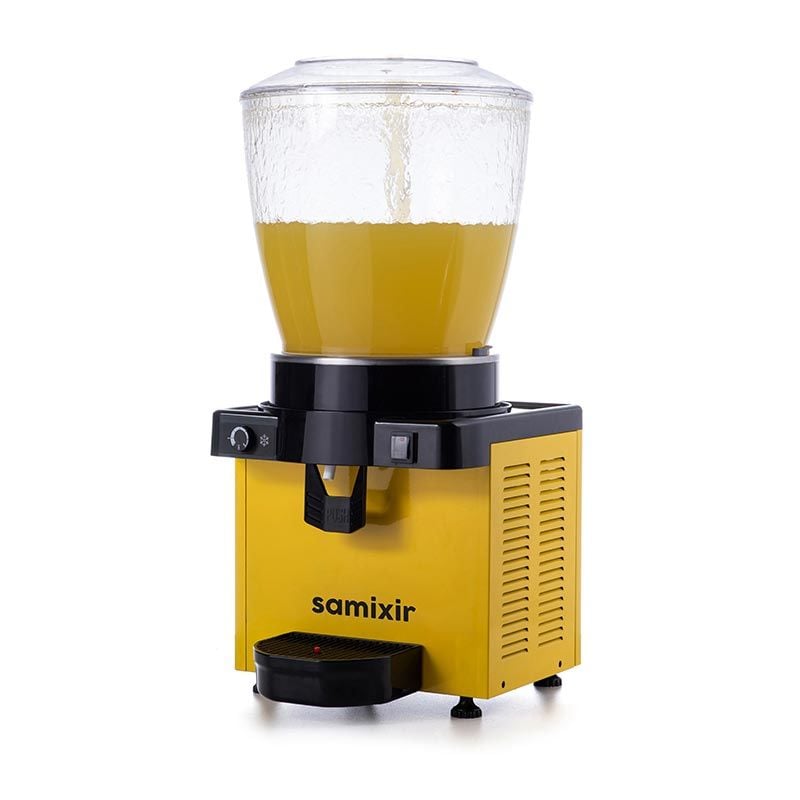 Panaromik Analog Soğuk İçecek Dispenseri, 22 L, Sarı