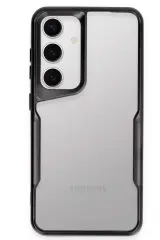 Newface Samsung Galaxy S24 Kılıf Boyi Silikon Kapak - Siyah