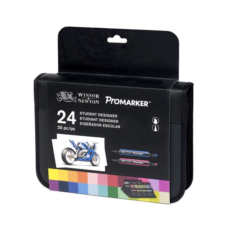 Promarker 24′lü Çanta Seti Student Designer