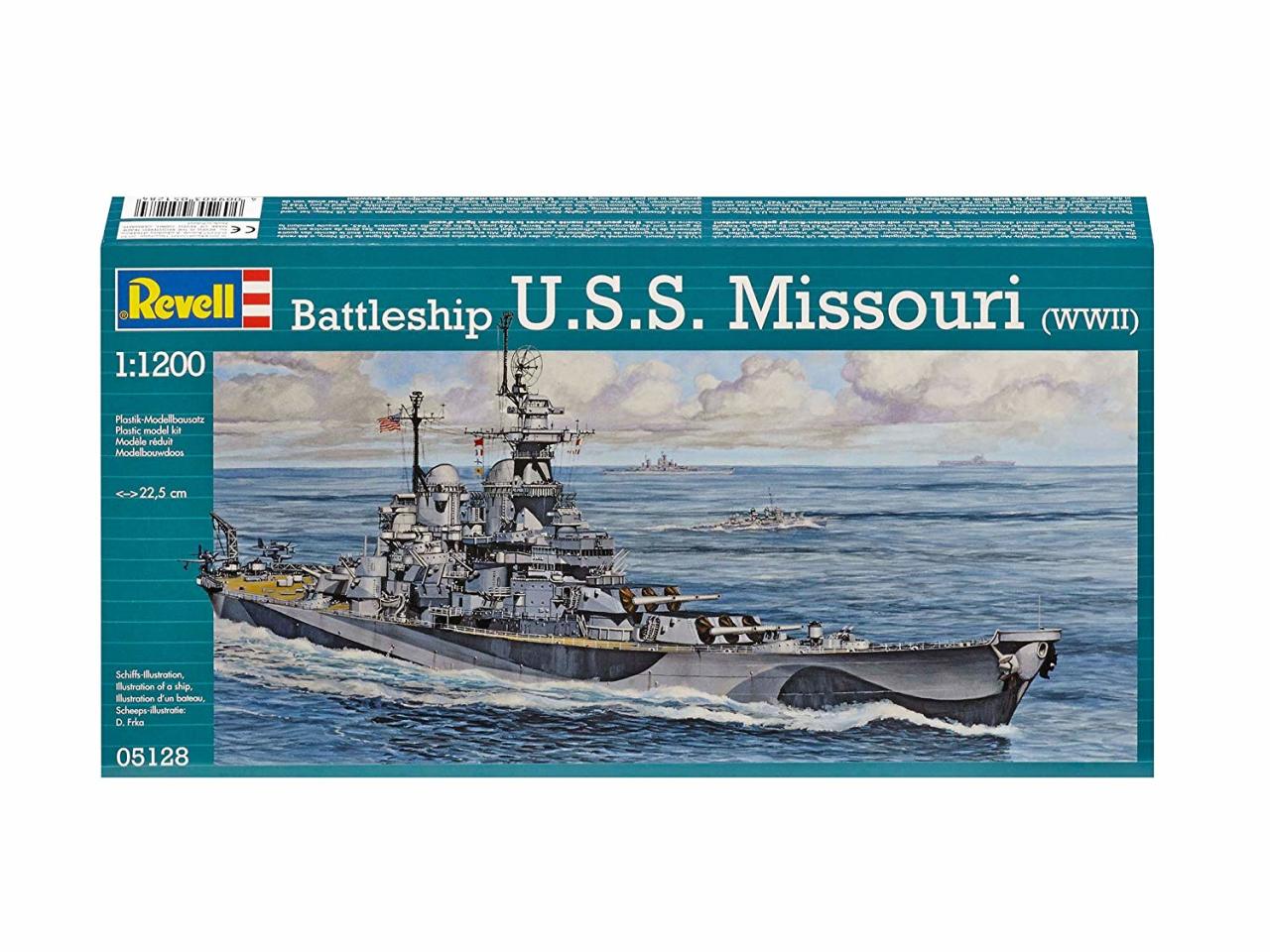 Battleship U.S.S Missouri - 1:1200 - 5128