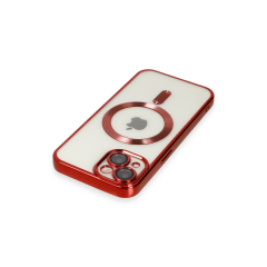 İphone 14 Plus Kılıf Kross Magneticsafe Kapak - Kırmızı