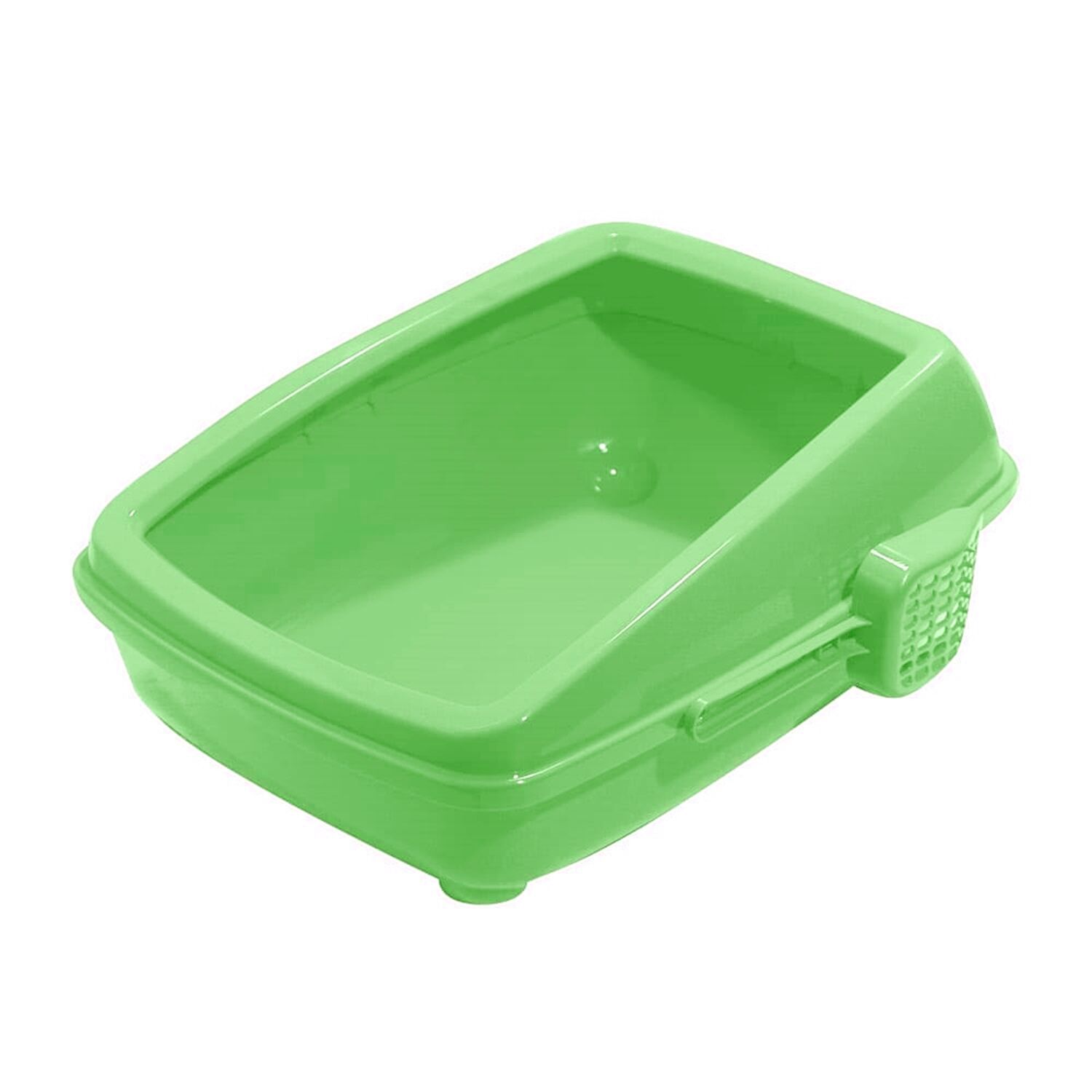 Açık Kedi Tuvalet Kum Kabı 17*37*50 cm Yeşil