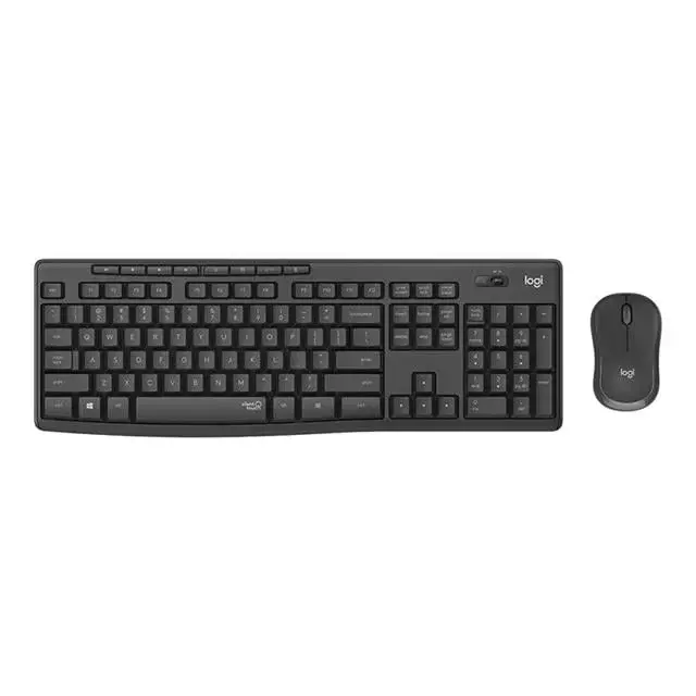 Logitech Mk295 Q Tr Siyah Kablosuz Klavye Mouse Set
