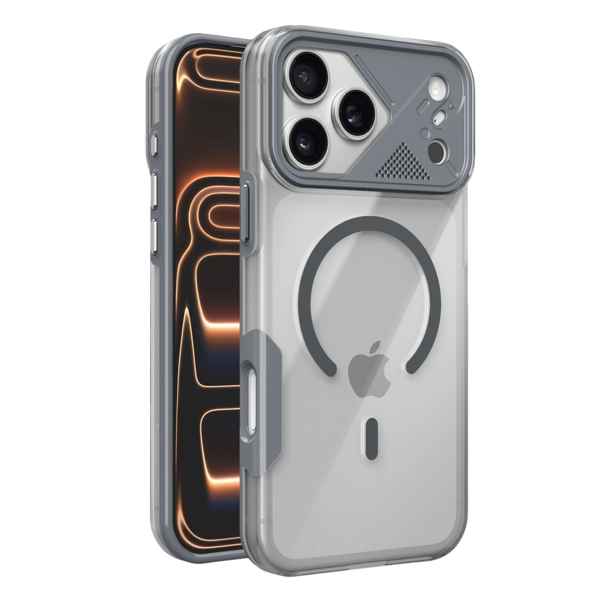 Joko  İphone 17 Pro Max Zinko Magsafe Kapak - Titan Gri