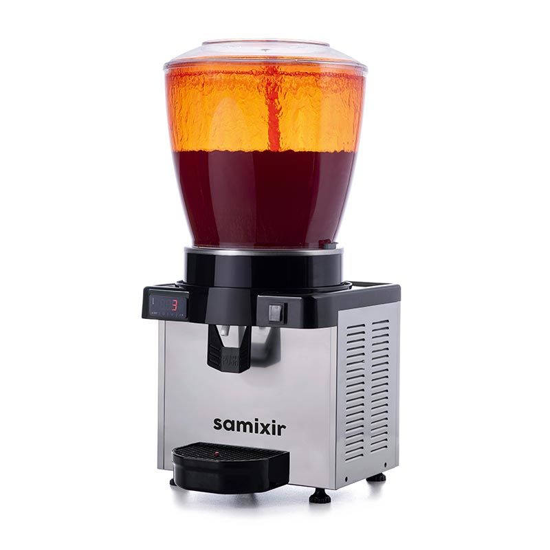 Panaromik Dijital Soğuk İçecek Dispenseri, 22 L, Inox