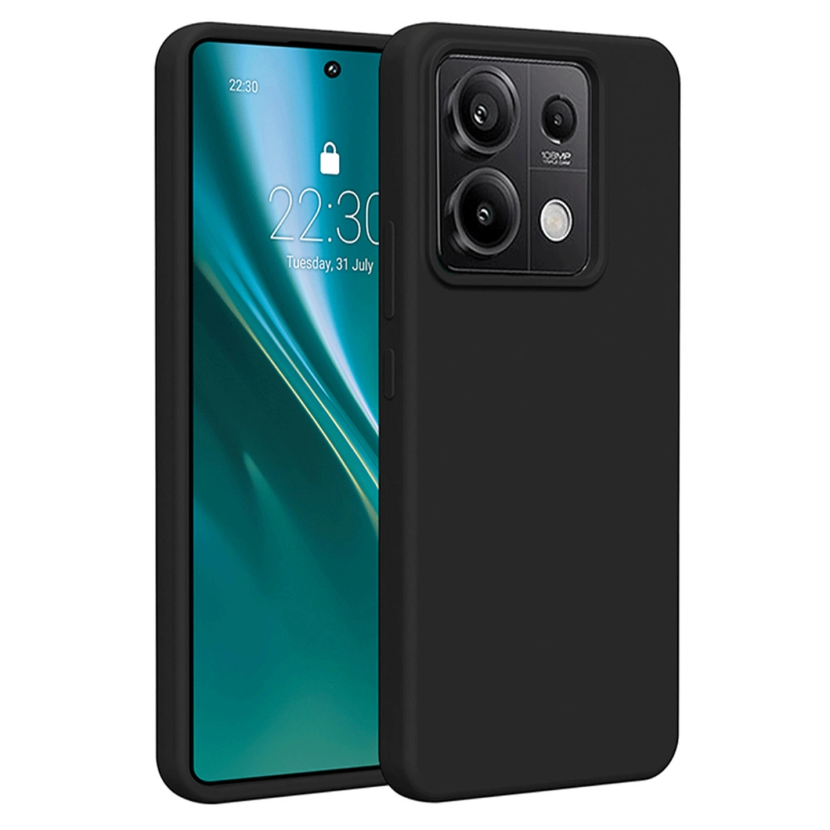 Xiaomi Redmi Note 13 4g Kılıf First Silikon - Siyah