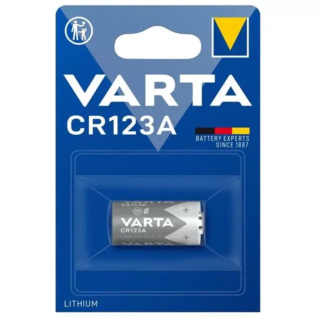Varta Cr123a 3 Volt Lityum Pil Tekli