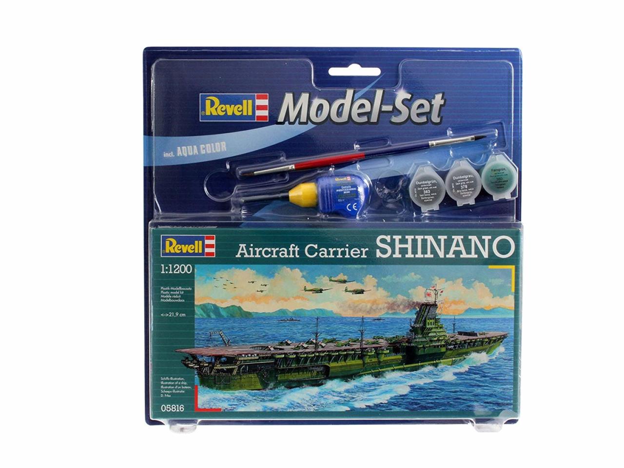 Aircraft Carrier Shinano Model Set - 1/1200 - 5816