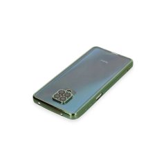Xiaomi Redmi Note 9 Pro Kılıf Razer Lensli Silikon - Yeşil