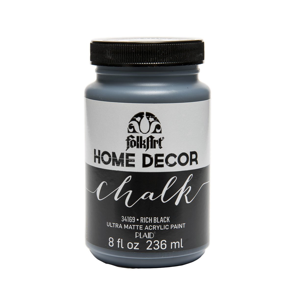 Folkart Chalk - Home Decor 236ml Black