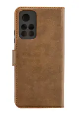 Newface Xiaomi Redmi Note 11t Kılıf Trend S Plus Kapaklı Kılıf - Taba