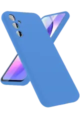 Newface Samsung Galaxy A24 4g Kılıf First Silikon - Mavi