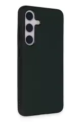 Newface Samsung Galaxy S24 Kılıf Taft Kapak - Koyu Yeşil