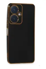 Newface Vivo Y27 Kılıf Volet Silikon - Siyah