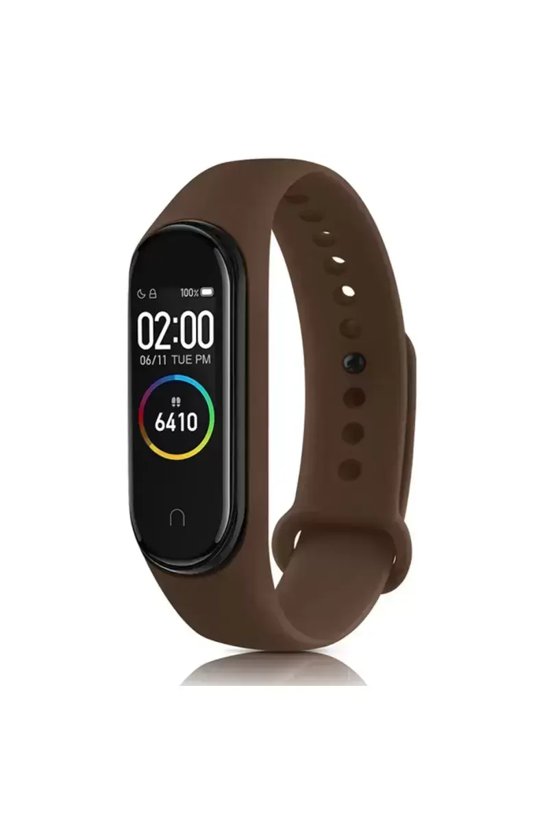 Newface Xiaomi Mi Band 4 Klasik Kordon - Kahverengi
