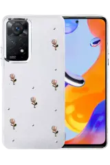 Newface Xiaomi Redmi Note 11 Pro Fiyonk Desenli Kapak - Desen 6