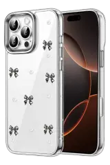 Newface Apple İphone 16 Pro Max Fiyonk Desenli Kapak - Desen 8