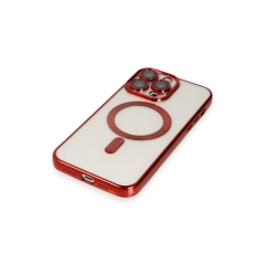 İphone 14 Pro Kılıf Kross Magneticsafe Kapak - Kırmızı