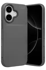 Newface Apple İphone 17 Auto Focus Karbon Kapak - Gri