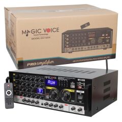 Magicvoice Mv-550 2x100 Watt Usb-sd-bluetooth- Balans Trafosuz Ses Mixer
