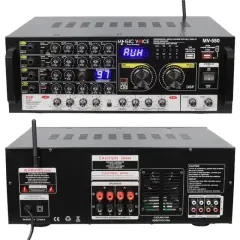 Magicvoice Mv-550 2x100 Watt Usb-sd-bluetooth- Balans Trafosuz Ses Mixer