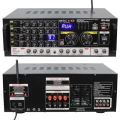 Magicvoice Mv-550 2x100 Watt Usb-sd-bluetooth- Balans Trafosuz Ses Mixer