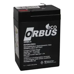 Energy Mustang 6 Volt 4 Amper Kuru Işıldak Aküsü (70x48x101 Mm)