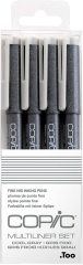 Multiliner Cool Grey Set 4'lü (0,05/0,1/0,3/0,5)