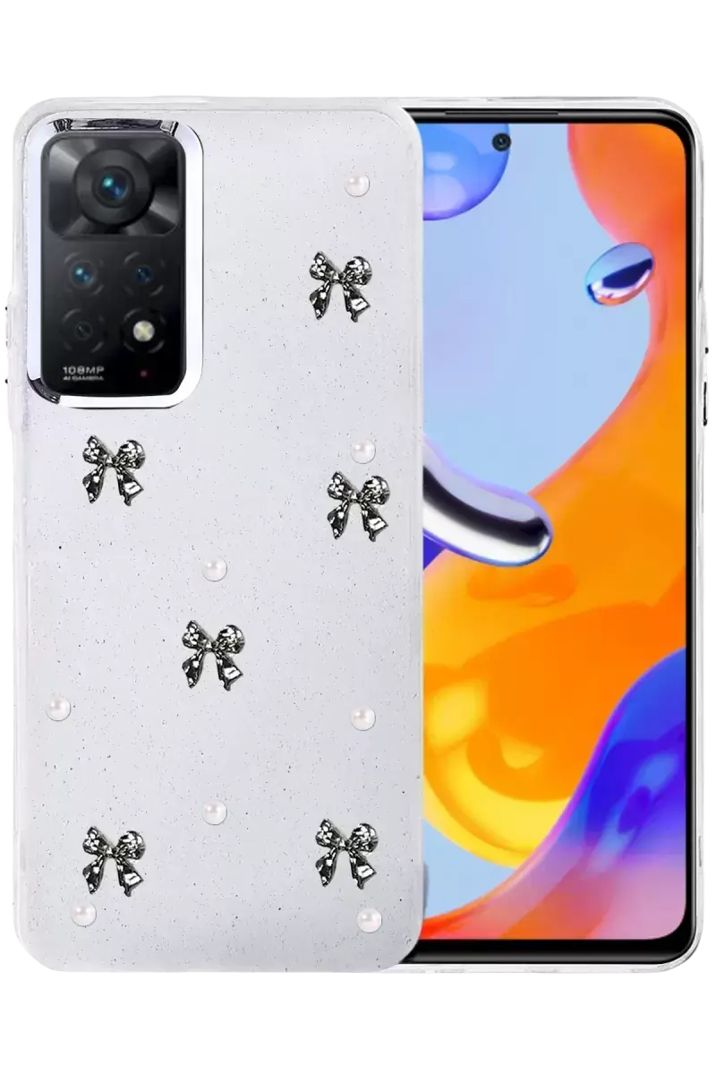 Newface Xiaomi Redmi Note 11 Pro Fiyonk Desenli Kapak - Desen 8