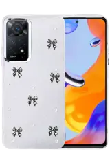 Newface Xiaomi Redmi Note 11 Pro Fiyonk Desenli Kapak - Desen 8